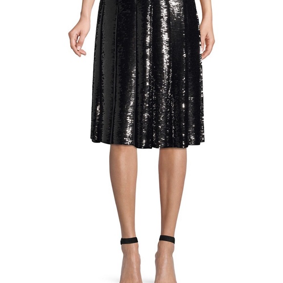 Michael kors midi sequin skirt. - Picture 6 of 12